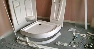 Установка душевой кабины Североуральск, цена от 3055 руб.